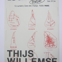 Affiche pour Lucenaire : Thijs Willemse (Paris) du 29 juin au 31 août